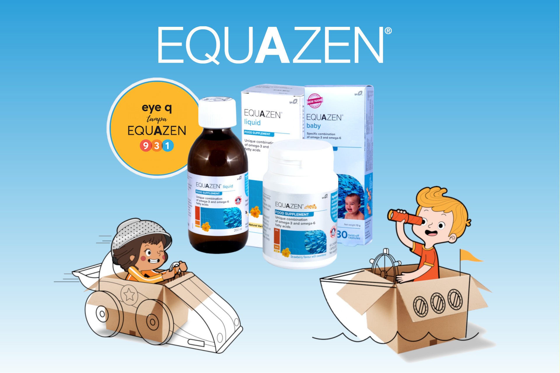 Smarty Pharmacy offers high quality Equazen fish oil for the whole family